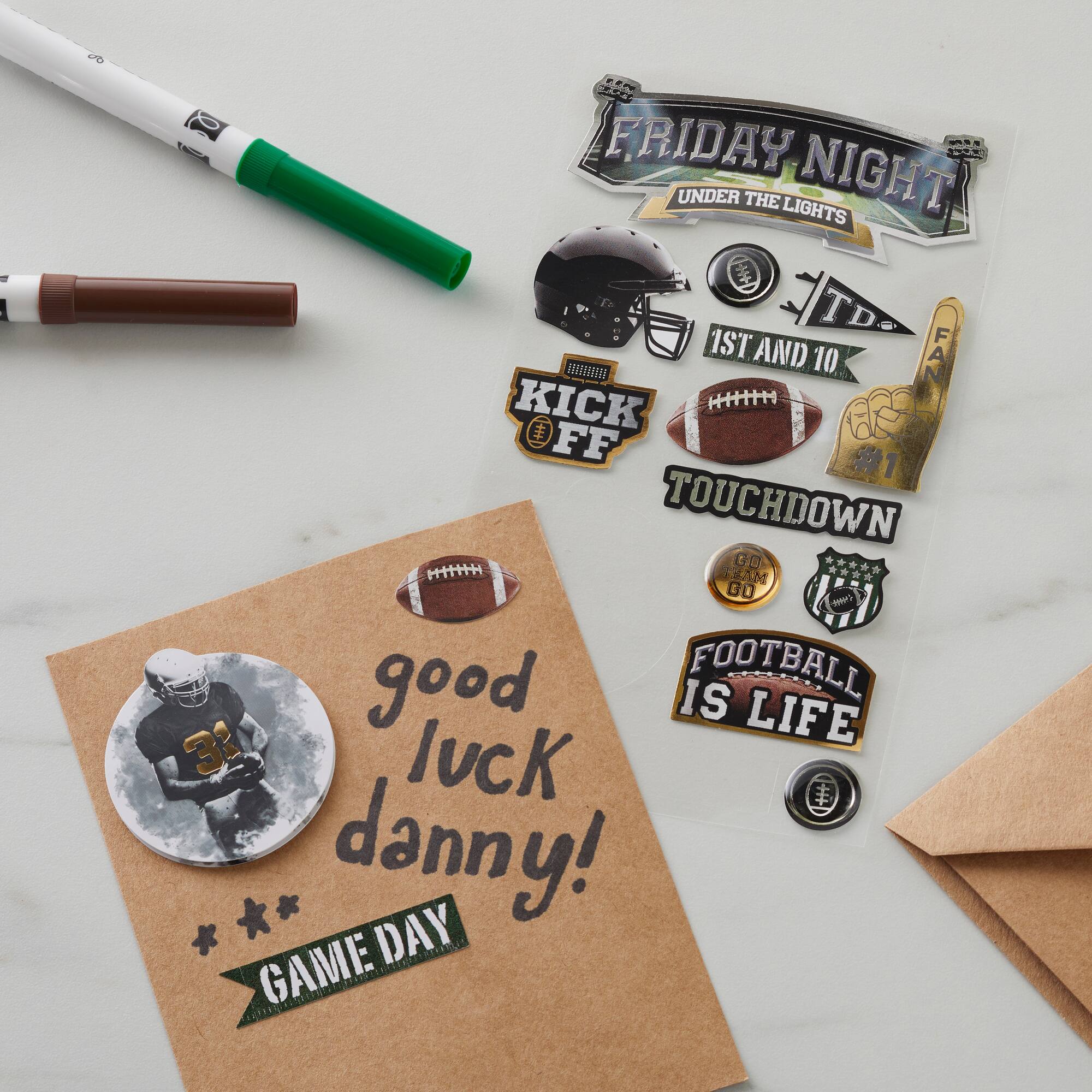 Friday Night Football Stickers by Recollections™